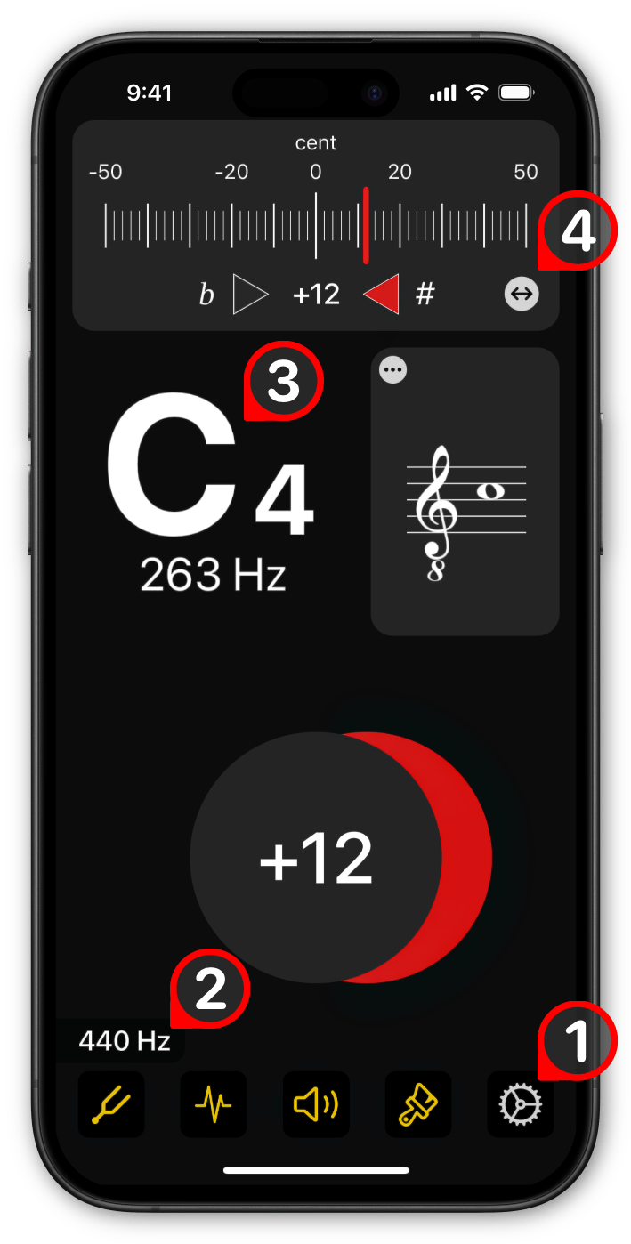 Tuning list screenshot